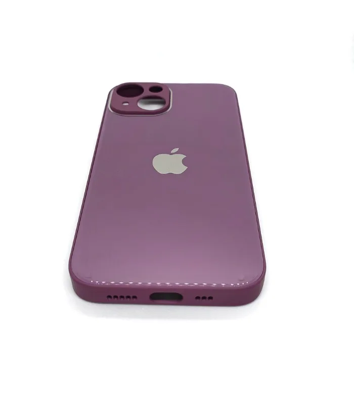 Iphone 13 Glass Back Cover Purple good quality