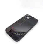 iPhone 13 Glass Back Cover with Circuit Pattern - shiny back