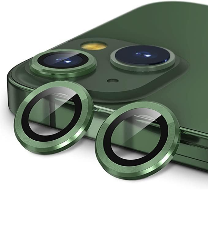 iPhone 13 Green Camera Ring - Stylish Protection Billion Cover