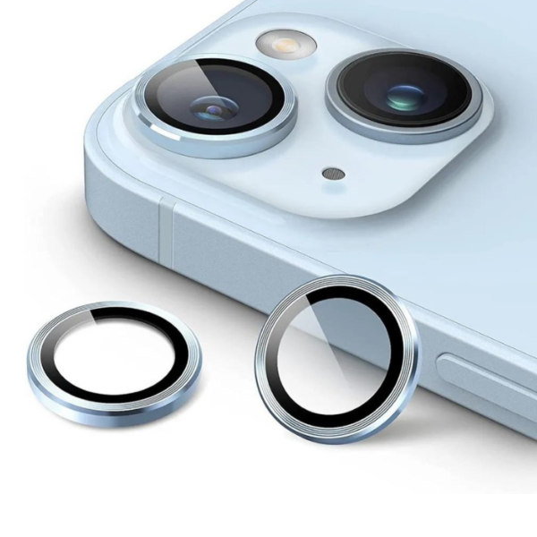 iPhone 14 Blue Camera Lens Protector - Full Protection