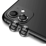 Black iPhone 11 Camera Ring for Scratch Protection