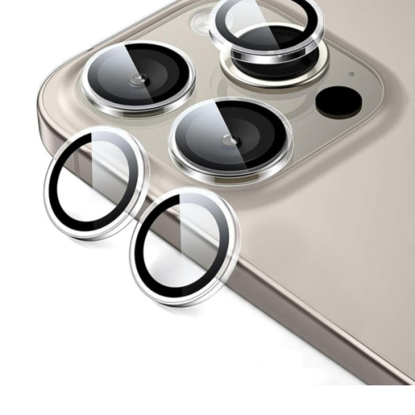 iPhone 15 Pro Titanium Camera Protection Ring