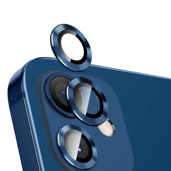 iPhone 12 Camera Ring Blue | Stylish Camera Protection Billion Cover