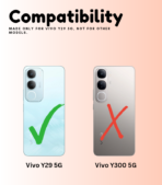 compatible y29 5g stand, Vivo Y29 5G Ring Stand Cover