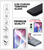 Vivo Y28S 5G Tempered Glass – Tough & Clear Guard - Image 2