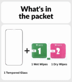 iPhone 16 Tempered Glas, Premium Screen Protection - Image 3