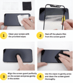 iPhone 16 Tempered Glas, Premium Screen Protection - Image 4
