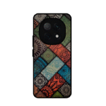 Multicolor Ethnic Mandala Art Metal Glossy Back Cover Design