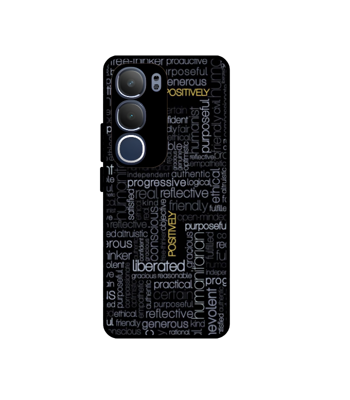 wp-17609075984843252178918340112620.png Positive Typography Glossy metal case for Vivo Y29 5g - Image 1
