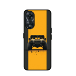 Yellow Jeep Case Oppo A58 5G – Ultimate Stylish Tough Metal Cover