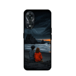 Premium Love Edition Beach Metal Mobile Case For Oppo A58 5G