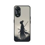 Glossy Samurai Warrior Metal Case – Durable Designer Look