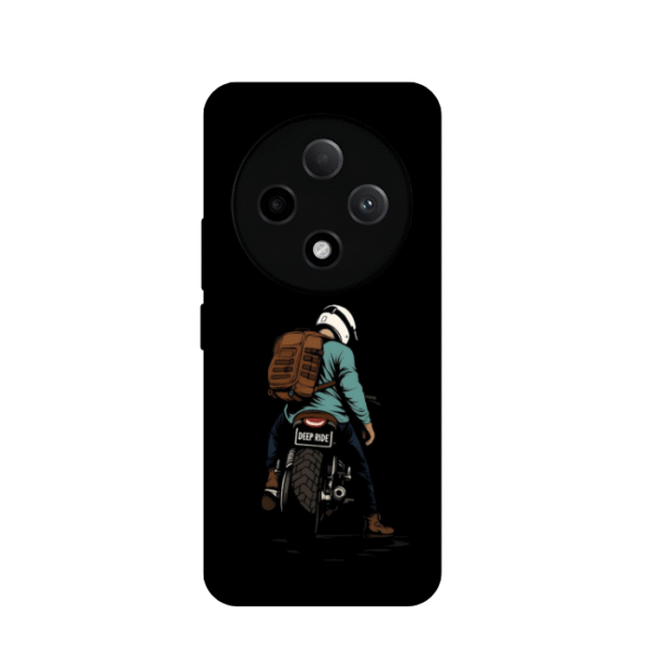 Deep Ride Biker Art Case Oppo F27 Pro 5G – Stylish Matte Adventure Cover