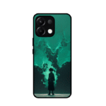 Green Anime Power Cover for Oppo K13 5G – Shine & Impact