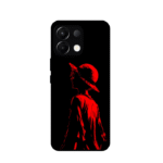 Glossy Red Anime Hero Cover for Oppo K13 5G – Bold Stylish Shine