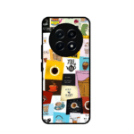 Chai Coffee Doodle Glossy Cover Realme 12 5G – Funky Shine for Beverage Lovers