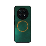 Rustic Coffee Ring Glossy Cover Realme 12 5G – Minimal Shine, Daily Protection