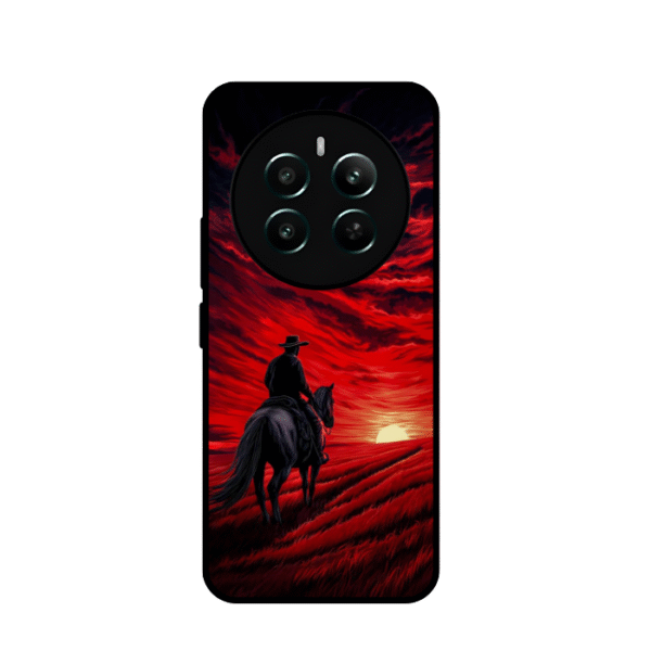 Epic Sunset Cowboy Glossy Cover Realme 12 Plus