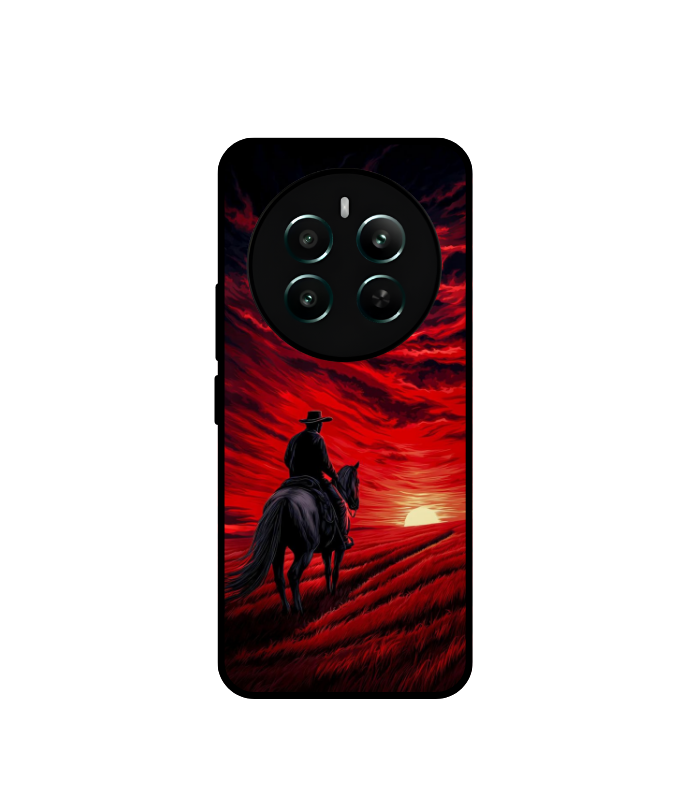 Epic Sunset Cowboy Glossy Cover Realme 12 Plus