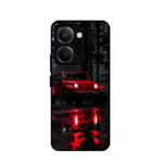Energetic Red Jeep Cover for Realme P3 5G Case