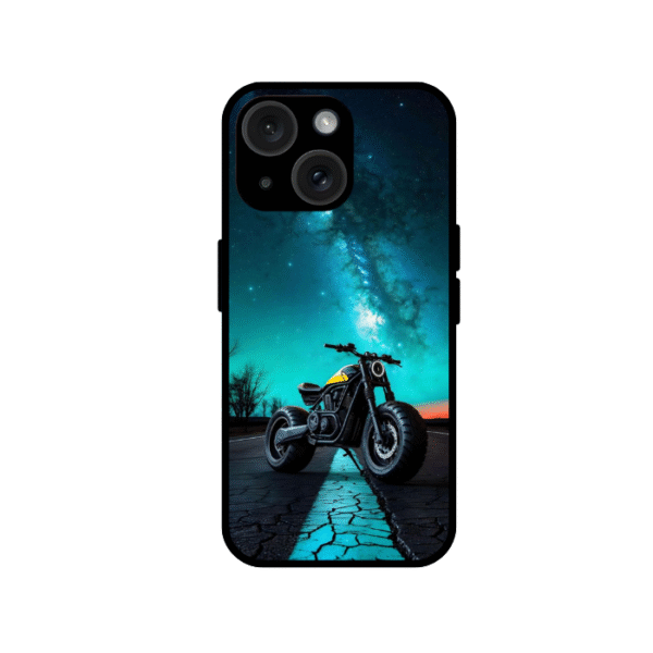 Stellar Night Ride Glossy Cover iPhone 13