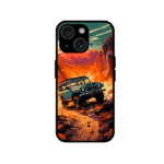 Rugged Off‑Road Jeep Glossy Cover iPhone 13