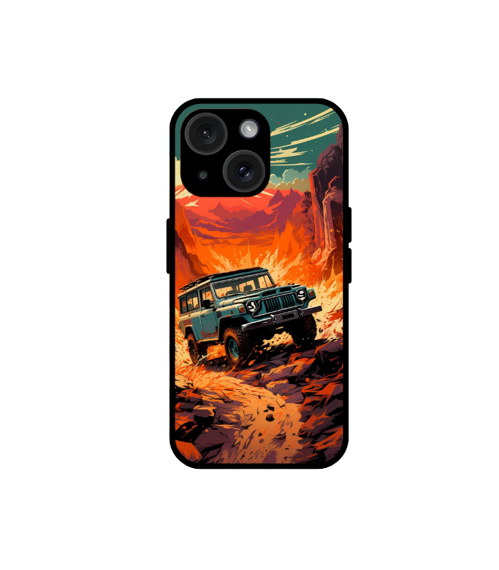 iPhone 13_mix_200_15 Rugged Off‑Road Jeep Glossy Cover iPhone 13