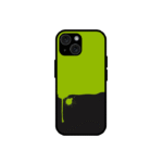 Funky Lime Drip Art Cover for iPhone 15 Case