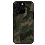 Camo doodle iPhone 15 Pro Max case military street art pattern
