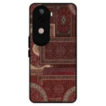 iQOO Z9s 5G Maroon Pashmina Design Cover | Premium Case