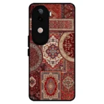 Vivo V40E 5G Persian Carpet Design Cover | Pashmina