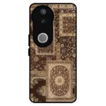 Vivo V50 5G Pashmina Cover Attractive Design Glossy Finish