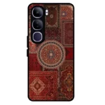 Vivo Y300 5G Red Carpet Design Cover | Royal Case