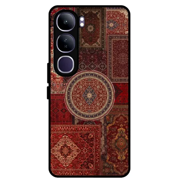 Vivo Y300 5G Red Carpet Design Cover | Royal Case
