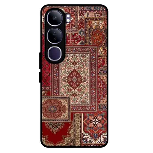 Vivo Y300 5G Stylish Traditional Case | Carpet Print