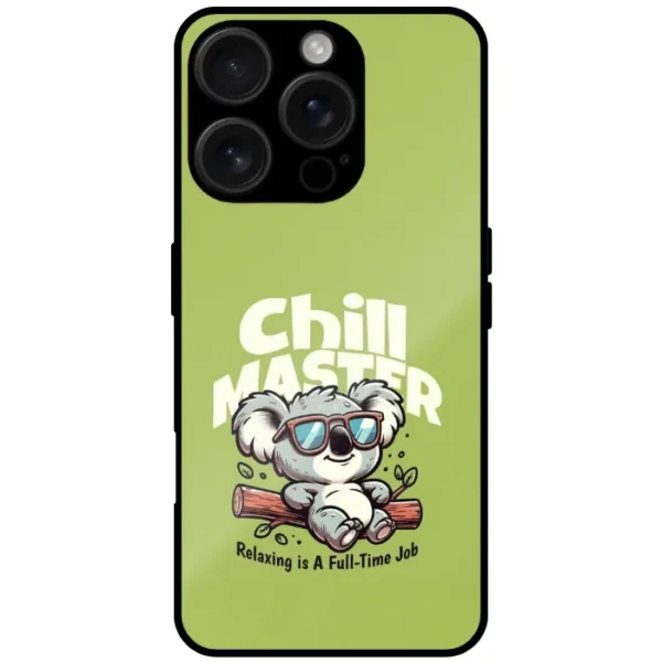 Chill Master Premium Metal Mobile Cover For iPhone 16 Pro