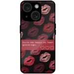 Romantic Lips Mobile cover For iPhone 15