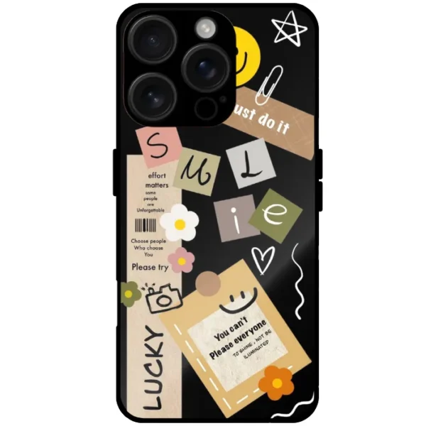 Smile Doodle Mobile cover for iphone 16 pro max