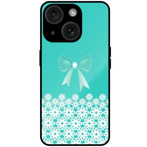 Light Green Premium Cute Mobile Cover For iPhone 15