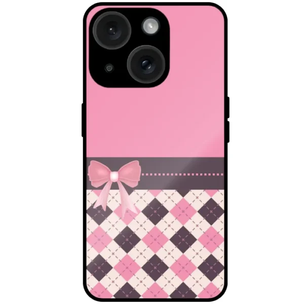 Pink Ribbon mobile cover for iphone 15