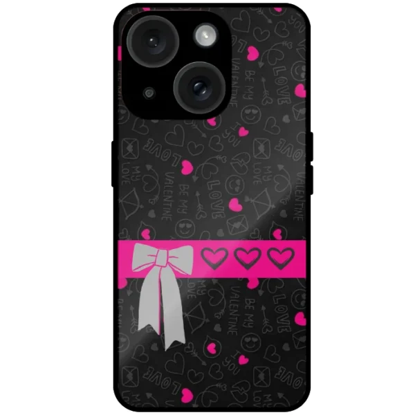 Premium Heart Design Mobile cover for iphone 15