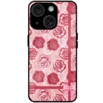 Red Rose Glossy mobile cover for iphone 15