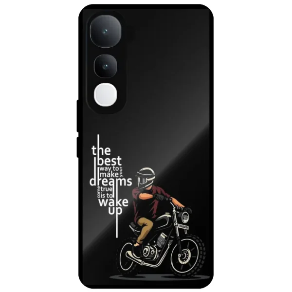 Bike Rider Quote Cover for Vivo Y400 5G