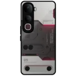 Futuristic Tech Design Mobile Cover for Vivo Y400 Pro 5G