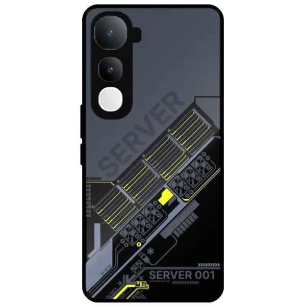 Server Tech Graphic Mobile Cover for Vivo Y400 5G