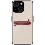 Believe Yourself Quote Cute Mobile Cover for iPhone 15 Plus