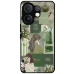 Green Aesthetic Collage Mobile Cover for Vivo V60 5G