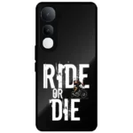Ride or Die Biker Quote Cover for Vivo Y400 5G