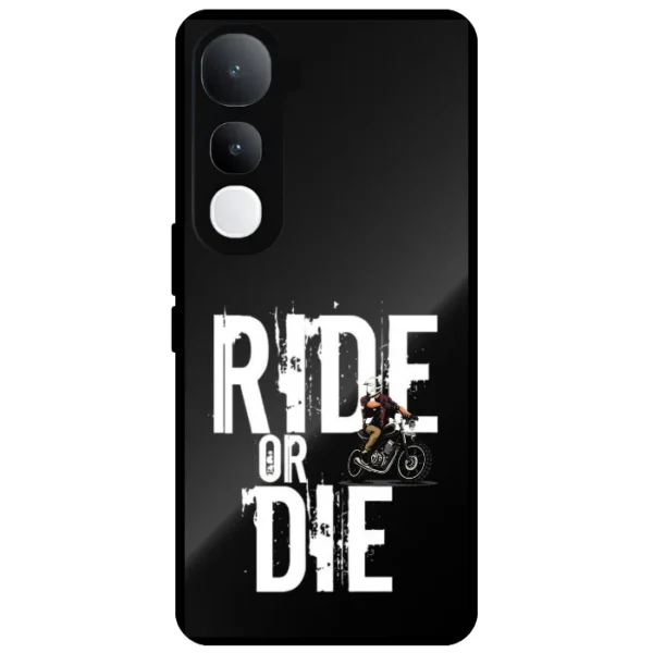 Ride or Die Biker Quote Cover for Vivo Y400 5G