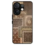 Brown Persian Carpet Vintage Mobile Cover for Vivo V60 5G